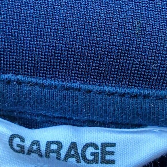 Garage navy white striped track suit size L - Picture 2 of 8